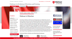 Desktop Screenshot of malteser-muenchen.de